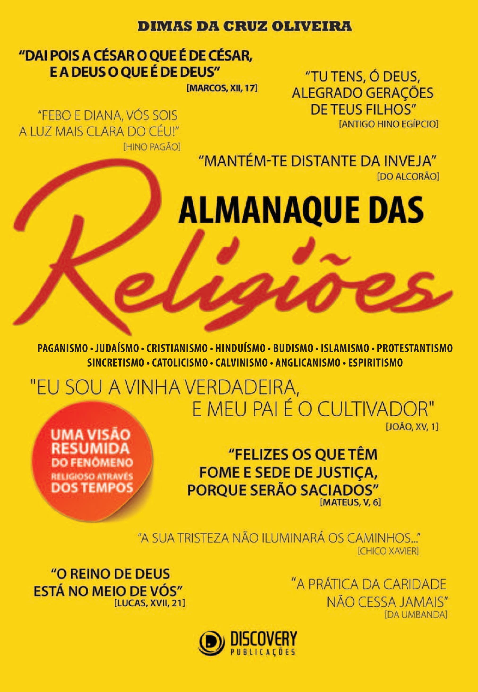 Capa de Almanaque das Religiões
