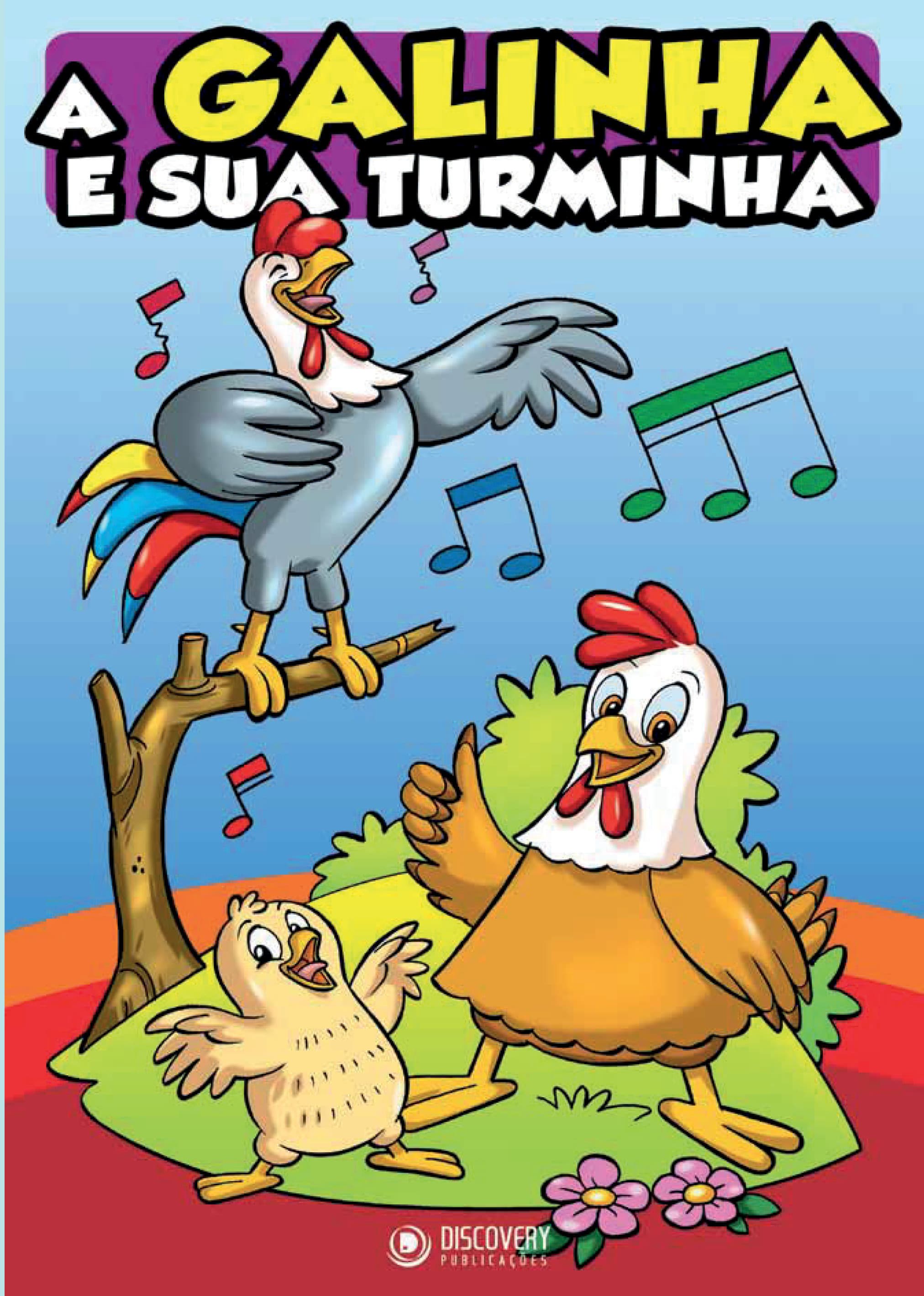 Capa de A Galinha e Sua Turma