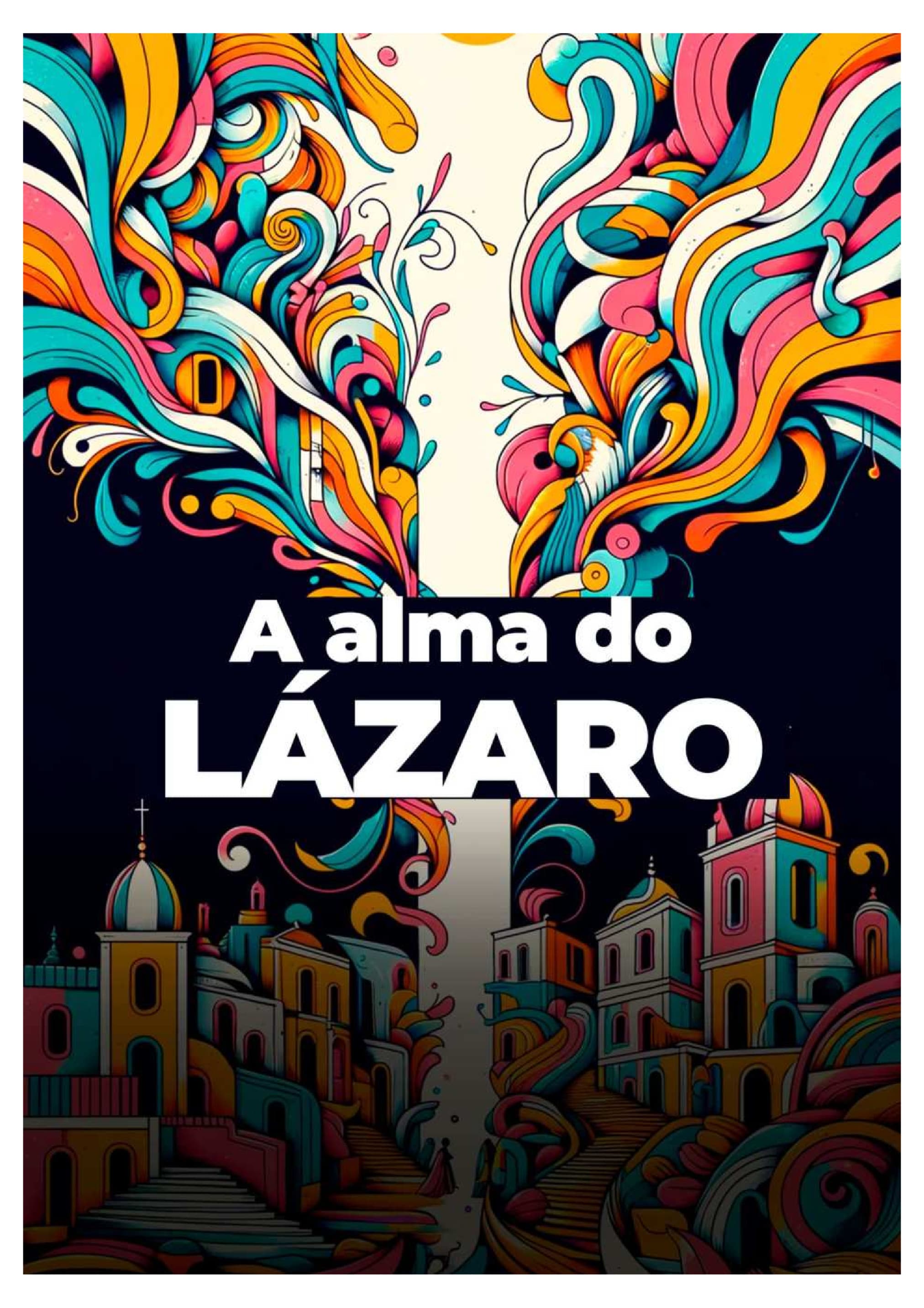 Capa de A Alma do Lázaro