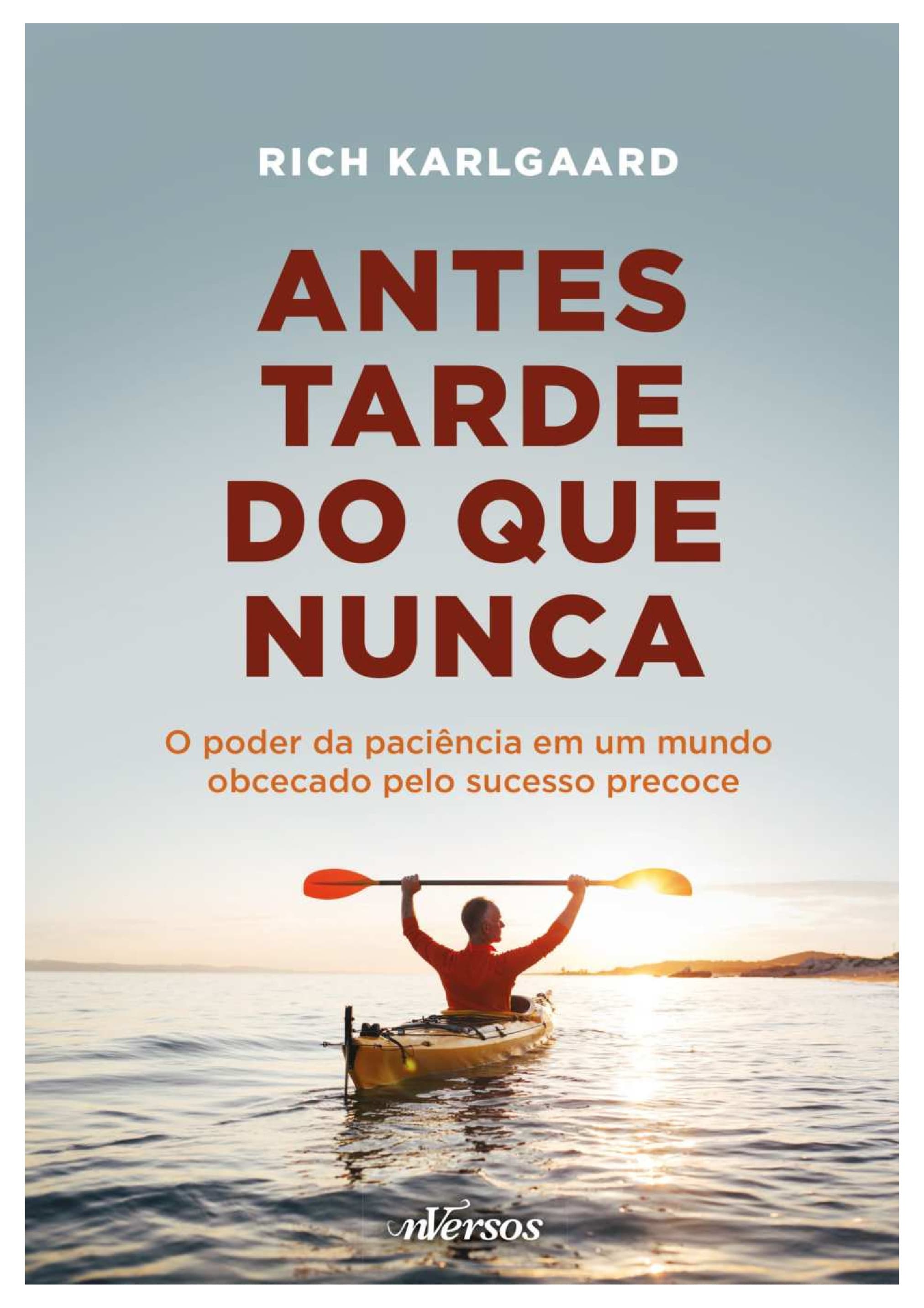 Capa de Antes tarde do que nunca